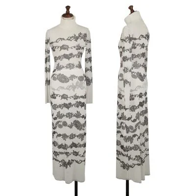 ジャンポールゴルチエJean Paul GAULTIER PARIS フラワーレースプリントパワーネットセットアップ