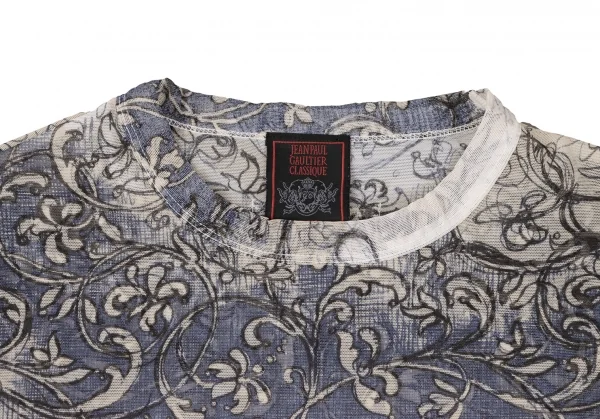 Jean-Paul GAULTIER CLASSIQUE Printed Mesh T Shirt K-139506_004