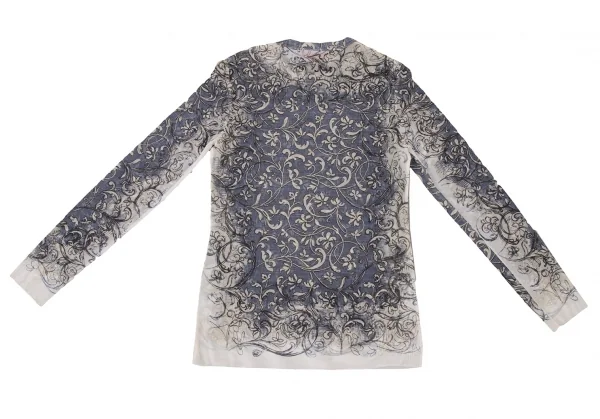 Jean-Paul GAULTIER CLASSIQUE Printed Mesh T Shirt K-139506_009