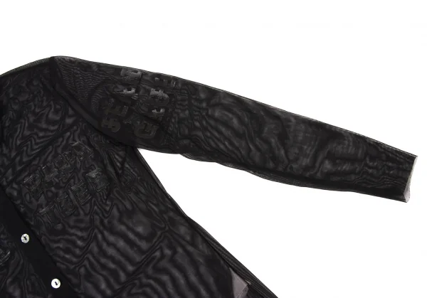 Jean Paul GAULTIER CLASSIQUE Logo Printed Mesh Shirt K-139507_007