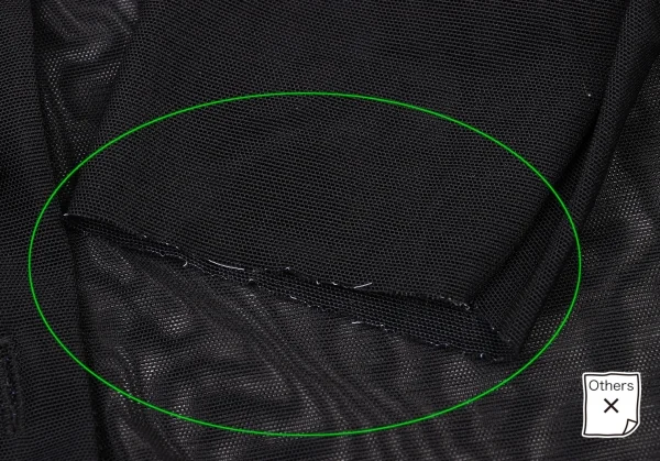 Jean Paul GAULTIER CLASSIQUE Logo Printed Mesh Shirt K-139507_011