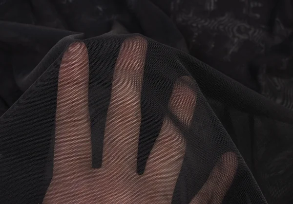 Jean Paul GAULTIER CLASSIQUE Logo Printed Mesh Shirt K-139507_017