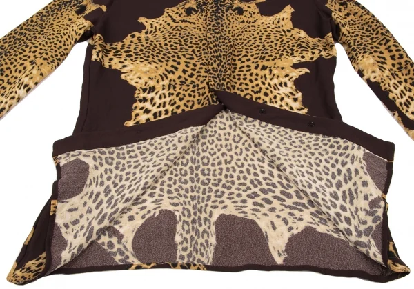 Jean Paul GAULTIER FEMME Leopard Printed Shirt K-139510_013