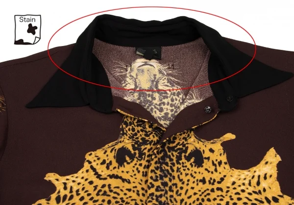 Jean Paul GAULTIER FEMME Leopard Printed Shirt K-139510_005