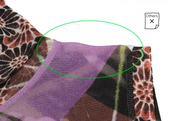 ジャンポールゴルチエ ファムJean Paul GAULTIER FEMME フラワープリントパワーネットノースリーブ マルチ40 K-139512_004