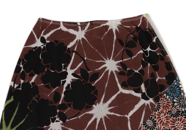 Jean Paul GAULTIER FEMME Floral Printed Mesh Skirt K-139513_004