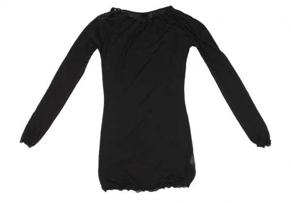 Jean Paul GAULTIER FEMME Shoulder String See-through Tops K-139516_010