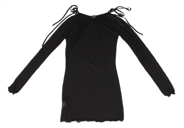 Jean Paul GAULTIER FEMME Shoulder String See-through Tops K-139516_002