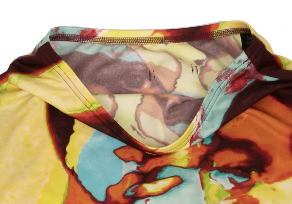 Jean Paul GAULTIER FEMME Psychedelic Face Printed Skirt K-139520_005
