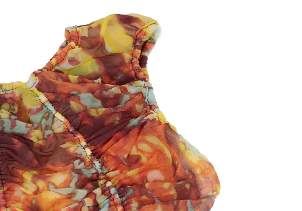 Jean-Paul GAULTIER FEMME Psychedelic Printed Mesh Dress K-139527_006