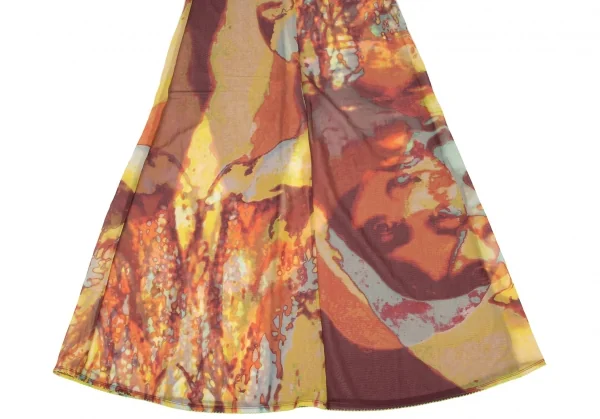 Jean-Paul GAULTIER FEMME Psychedelic Printed Mesh Dress K-139527_007