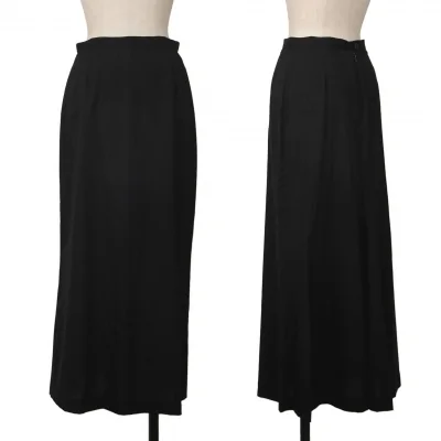 Jean Paul GAULTIER FEMME Wool Nylon Stretch Skirt