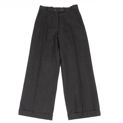 Jean-Paul GAULTIER CLASSIQUE Coating Wool Wide Pants