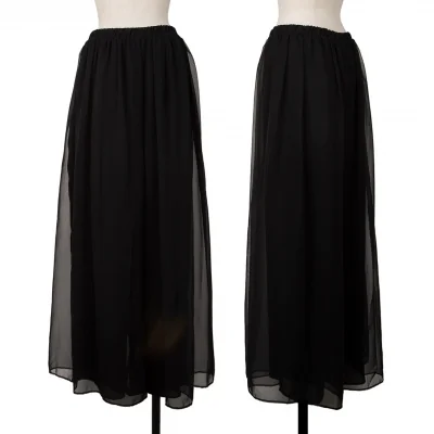 pierre cardin Chiffon Layered Wide Pants