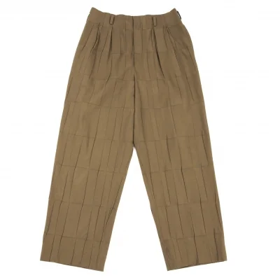 JURGEN LEHL Cotton Pleats Pants