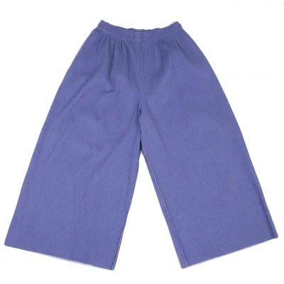 ISSEY MIYAKE me Fine Knit Pleated Wide Pants