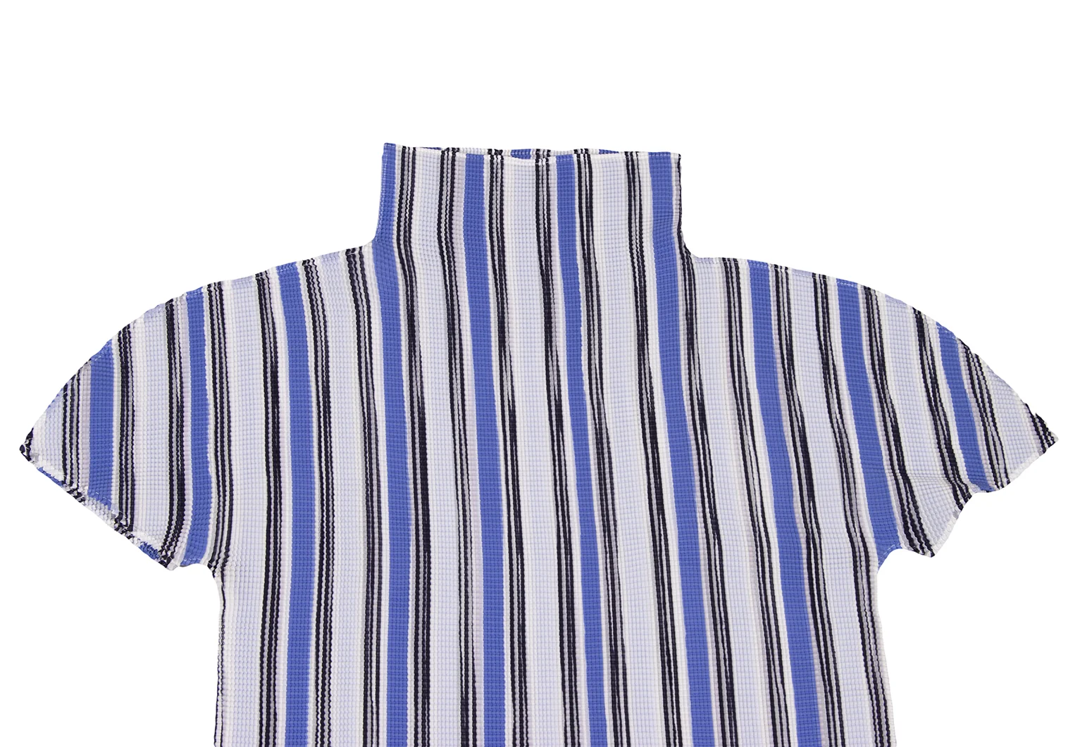 イッセイミヤケ ミーISSEY MIYAKE me ストライププリント