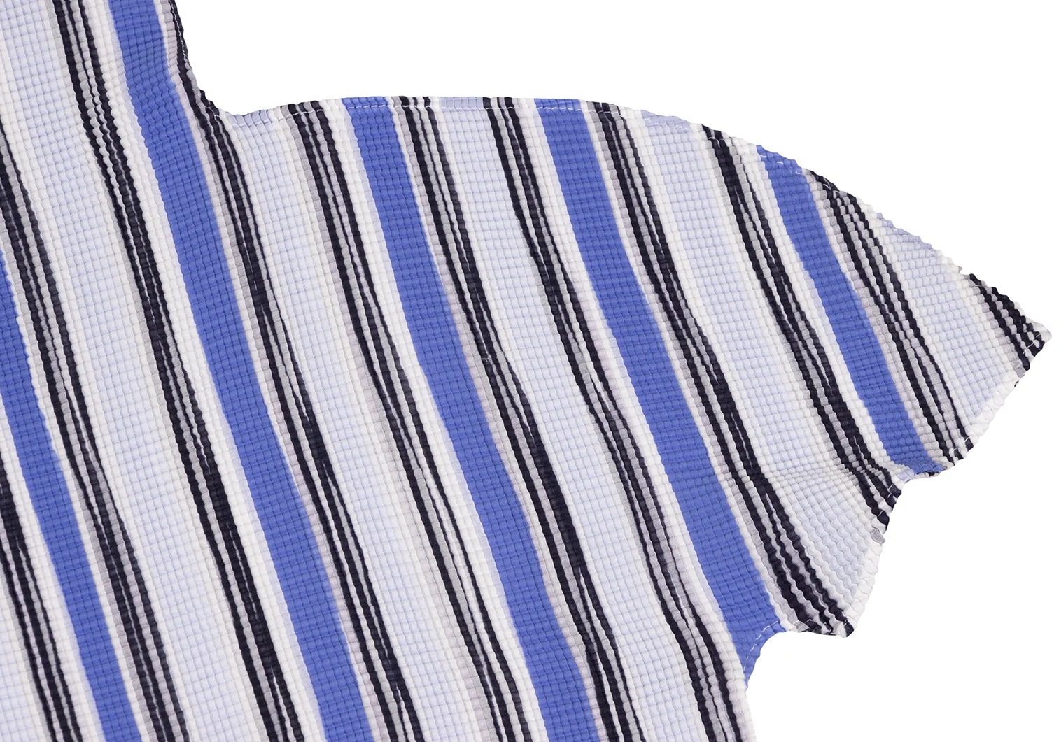 イッセイミヤケ ミーISSEY MIYAKE me ストライププリント