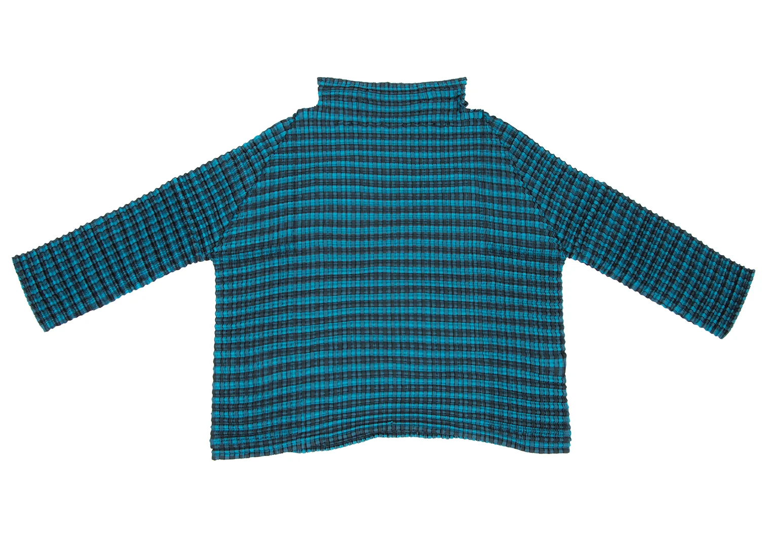 【オンラインショップ】 ミーISSEY イッセイミヤケ MIYAKE チェックプリント me トップス
