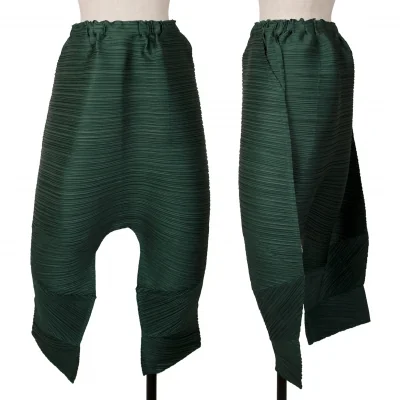 PLEATS PLEASE Pleats Dropped Crotch Pants
