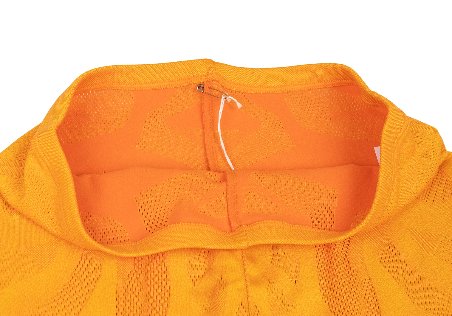 PLEATS PLEASE オレンジ ガウチョパンツPP81JF144 プリーツプリーズPLEATS PLEASE A-POC INSIDE メッシュ
