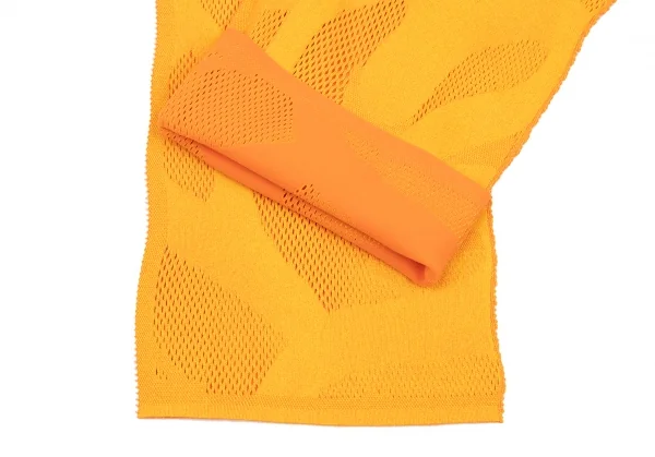 プリーツプリーズPLEATS PLEASE A-POC INSIDE メッシュカッティングパンツ オレンジF K-139603_006