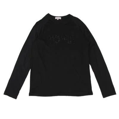 Yohji Yamamoto POUR HOMME Cotton Bijou Logo T-shirt