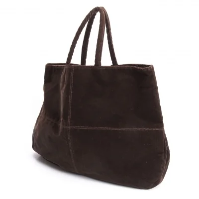 tricot COMME des GARCONS Stitched Velours Hand Bag