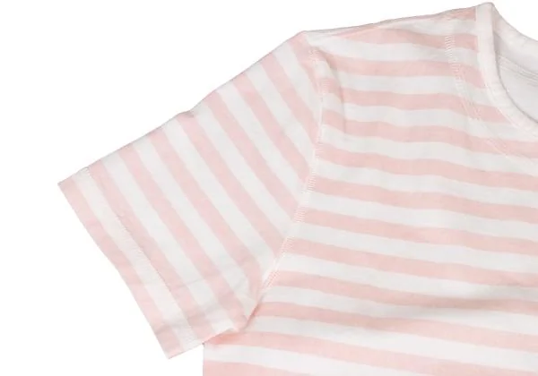 Mademoiselle NON NON Border Front Button T Shirt K-139679_008