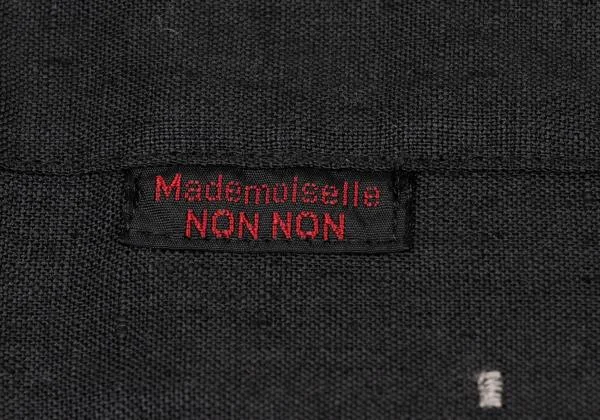 Mademoiselle NON NON Linen Embroidery Design Shirt K-139682_007