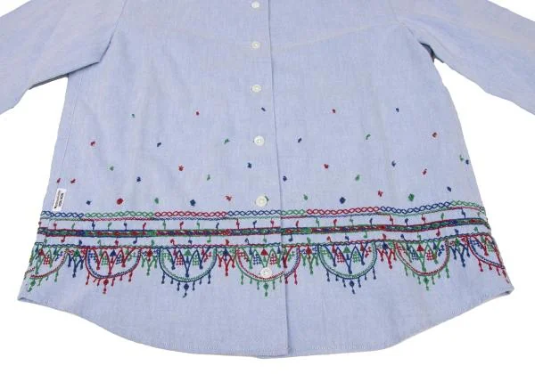 Mademoiselle NON NON Colorful Embroidery Shirt K-139683_008