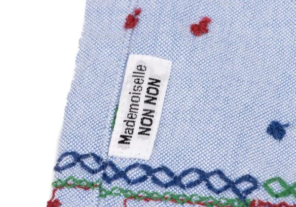 Mademoiselle NON NON Colorful Embroidery Shirt K-139683_009