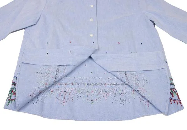 Mademoiselle NON NON Colorful Embroidery Shirt K-139683_011