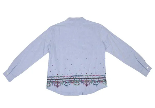 Mademoiselle NON NON Colorful Embroidery Shirt K-139683_012