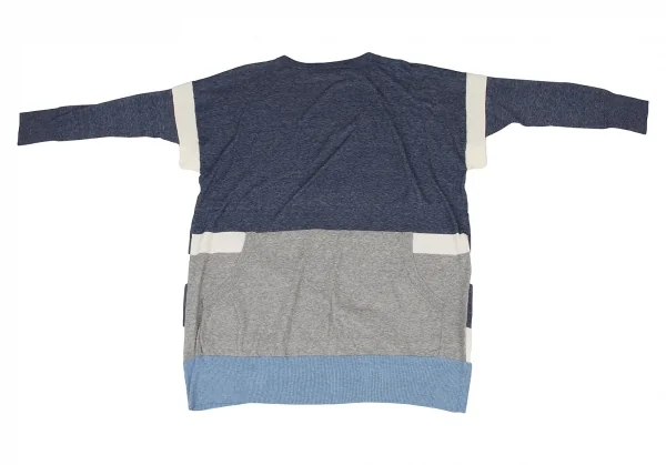 TSUMORI CHISATO Stripe Switching Knit Tunic K-139696_002