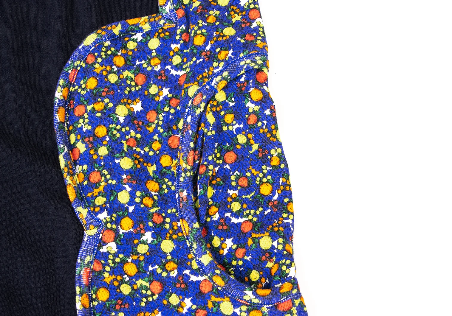 ツモリチサトTSUMORI CHISATO コットンフラワーポケットチュニック 紺緑青2 【レディース】 ツモリチサトTSUMORI CHISATO コットンフラワーポケット