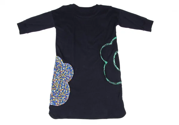 TSUMORI CHISATO Floral Pocket Cotton Tunic K-139701_012