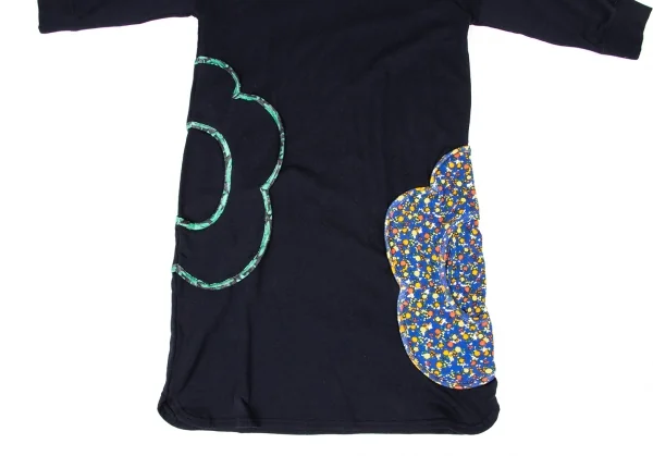 TSUMORI CHISATO Floral Pocket Cotton Tunic K-139701_007