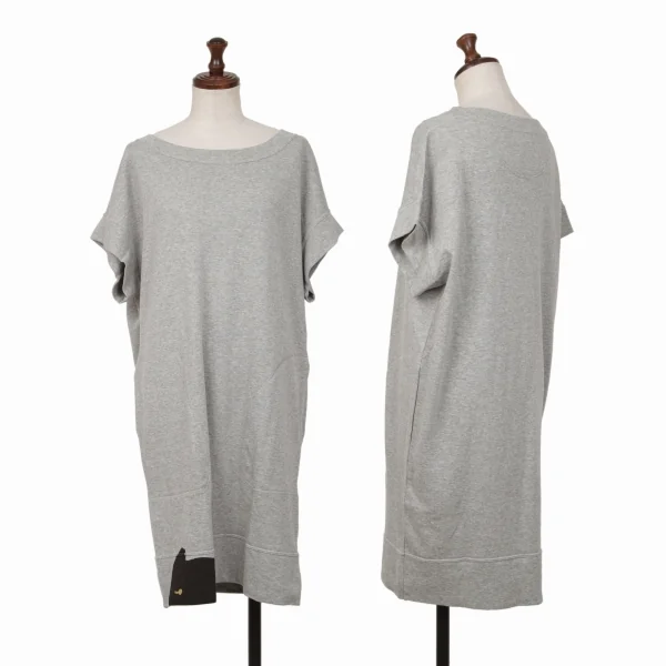 cat's TSUMORI CHISATO Hem Cat Printed Tunic Grey 2 K-139707_001