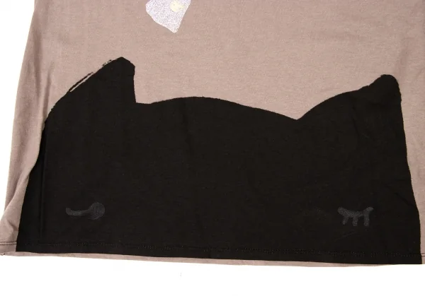 cat's TSUMORI CHISATO Hem Cat Printed Tunic K-139709_009