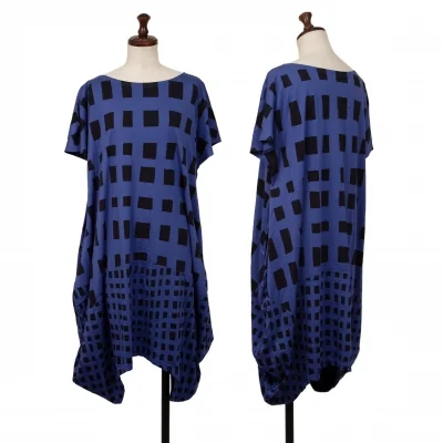 cat's TSUMORI CHISATO Printed Bicolor Tunic