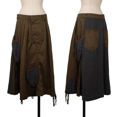 Ne-net Switching Pocket String Design Skirt