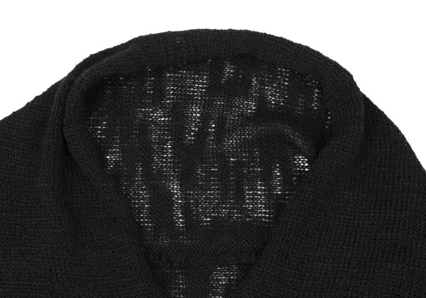 Y's Wool Switching Hooded Bolero  K-139745_004
