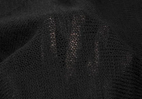 Y's Wool Switching Hooded Bolero  K-139745_012