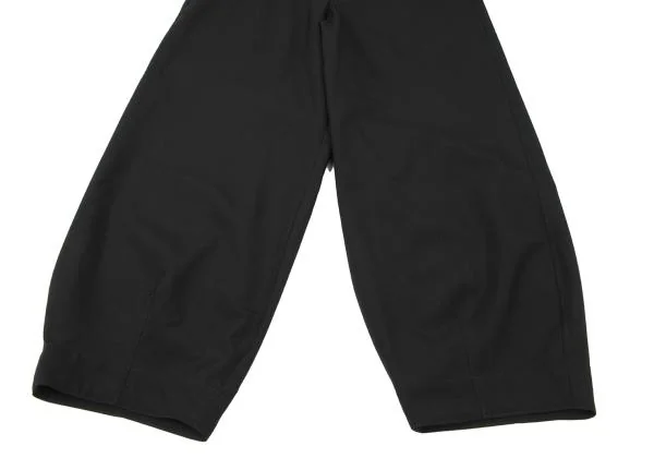 【年中無休】 コムコム コムデギャルソンCOMME des GARCONS ウールワイド裾 パンツ