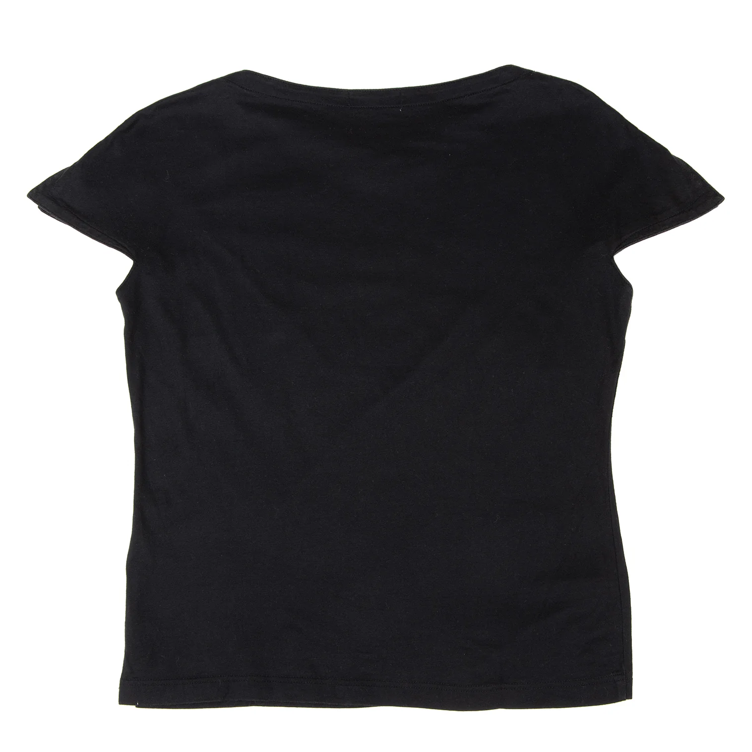 Thierry Mugler Glitter Logo Printed T Shirt Black M | PLAYFUL