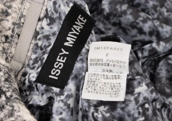 ISSEY MIYAKE Cotton Marble Pattern Coat K-139827_018