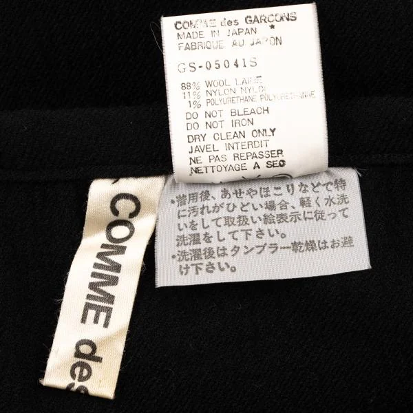 COMME des GARCONS Wool Stretch Layer Skirt K-139842_013