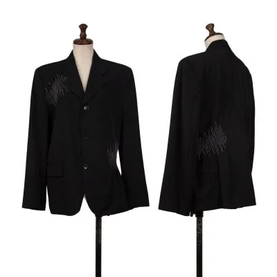 tricot COMME des GARCONS Wool Switching Stitch Design Jacket
