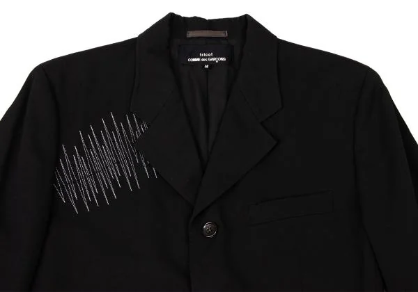 トリココムデギャルソンtricot COMME des GARCONSウール切替